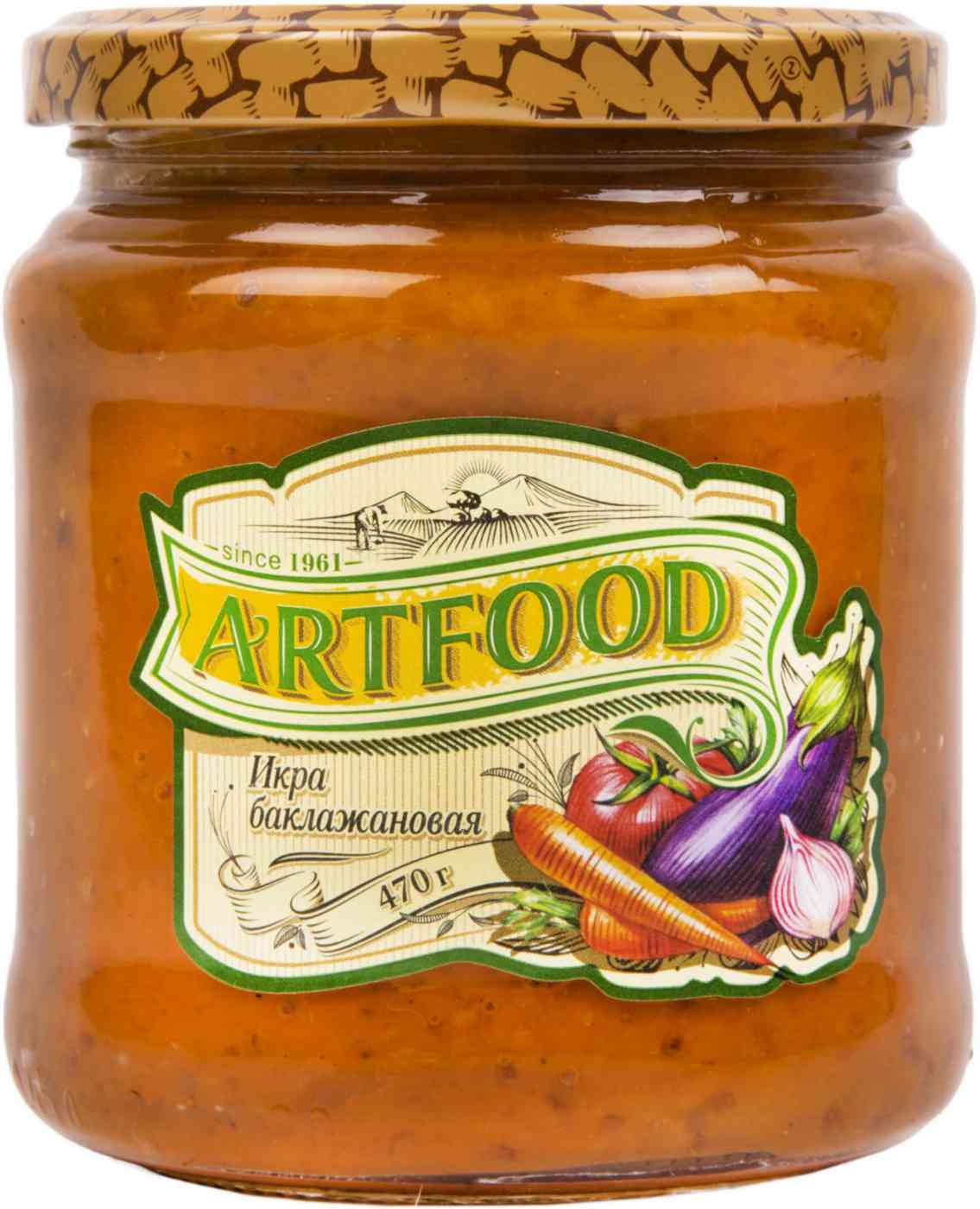 Икра баклажановая Artfood