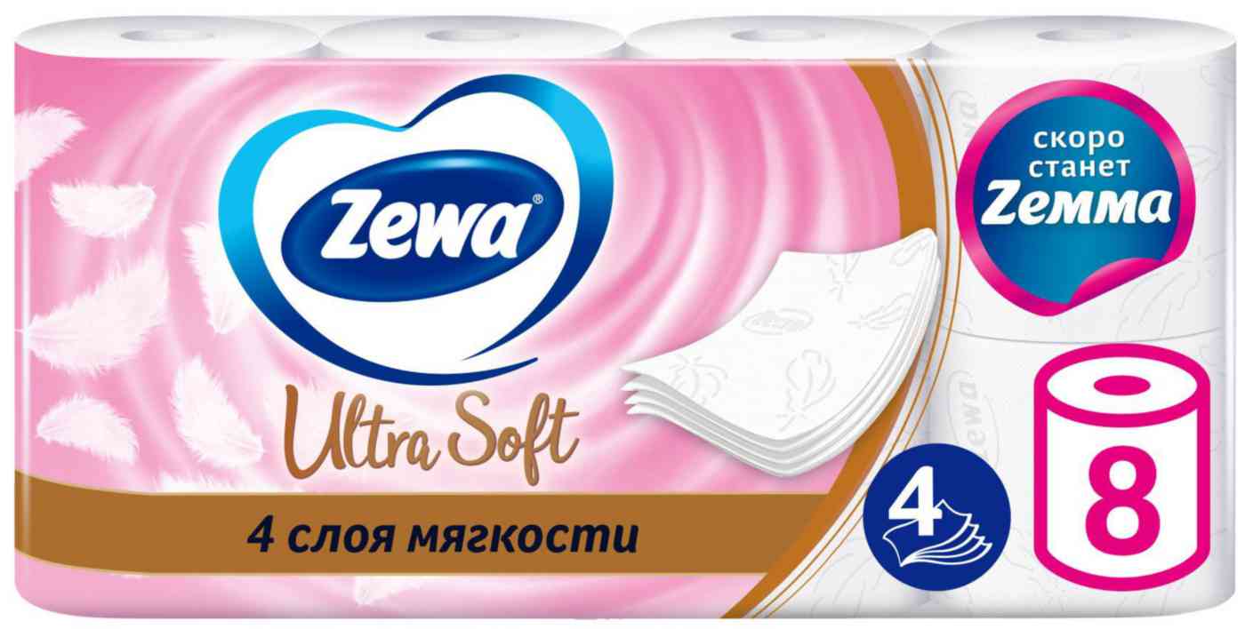 

Туалетная бумага Zewa