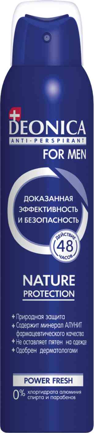 Антиперспирант Nature Protection Deonica