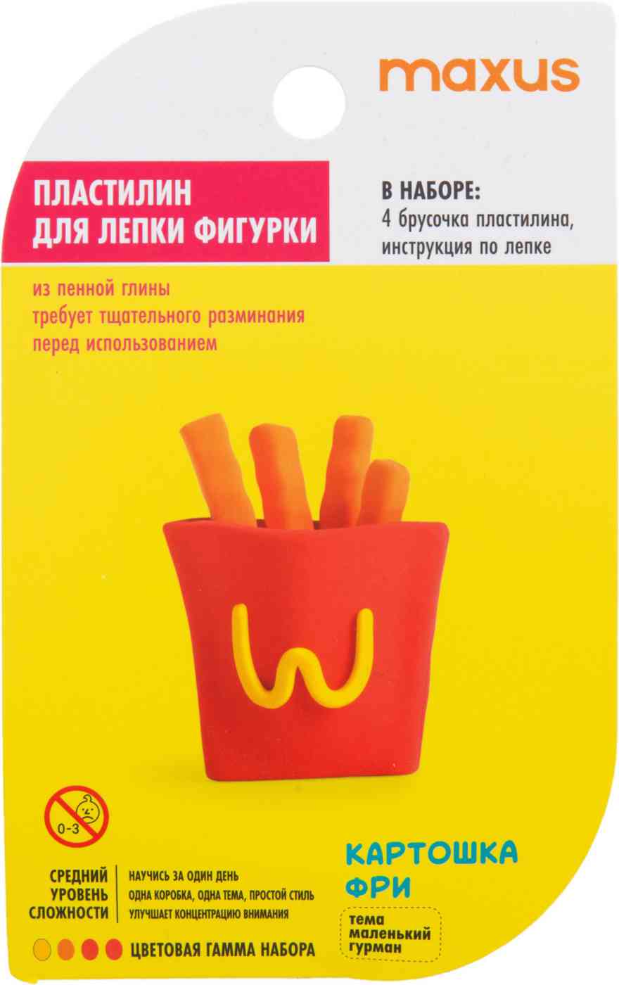 

Пластилин воздушный Maxus