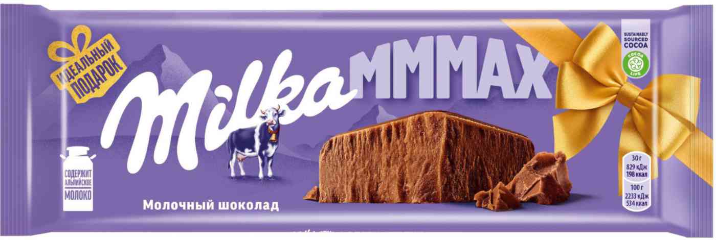 Шоколад молочный Milka