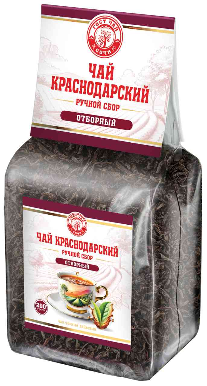 

Чай черный Краснодарский ручной сбор