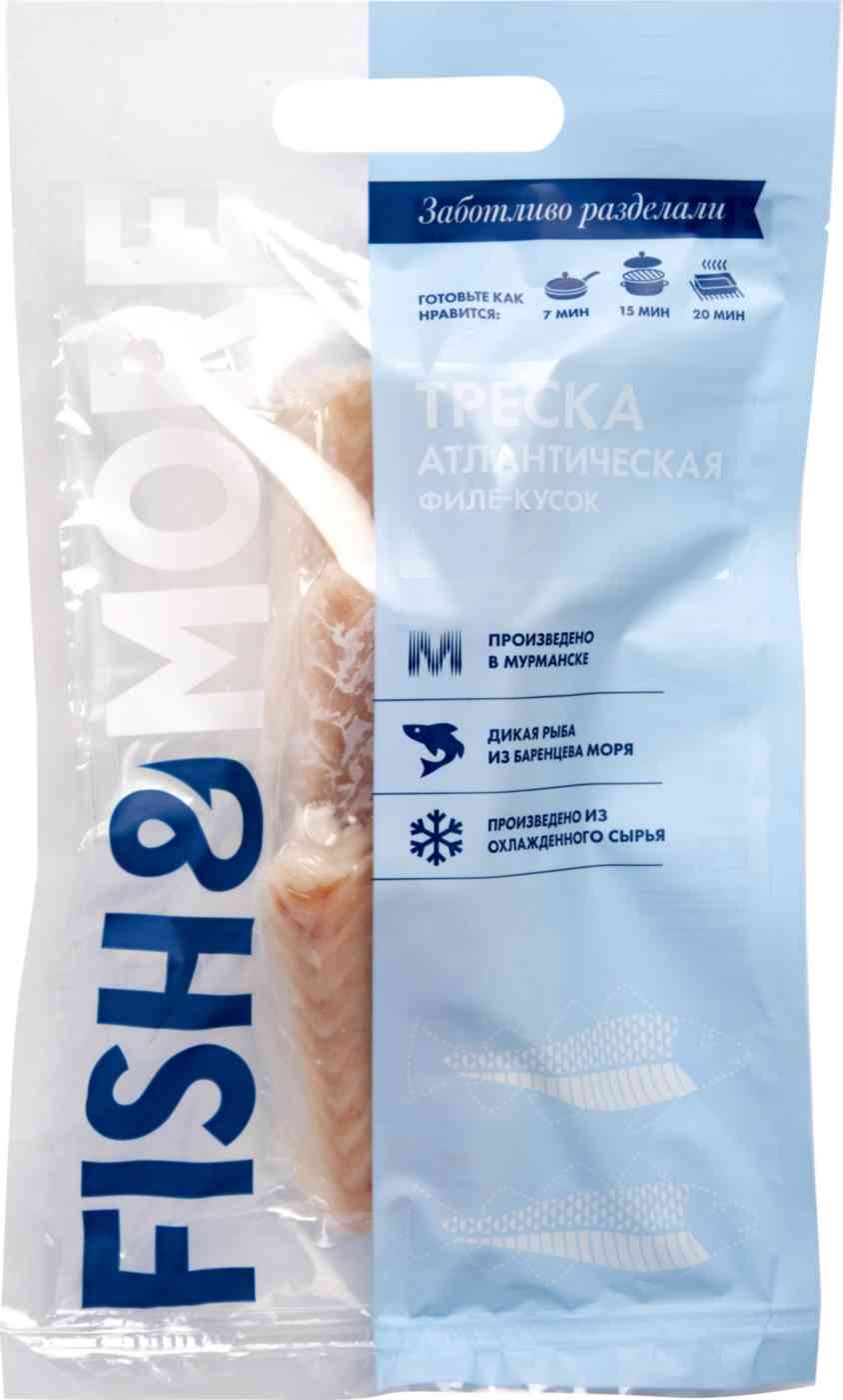 

Треска атлантическая замороженная Fish&More