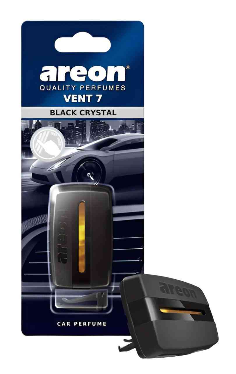 Ароматизатор для автомобиля на дефлектор Areon Black Crystal V708, 4,5 мл —  купить в Москве в интернет-магазине «GLOBUS»