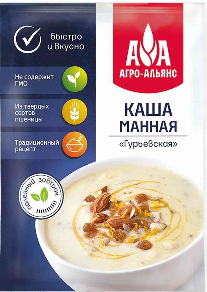 

Каша манная Агро-Альянс