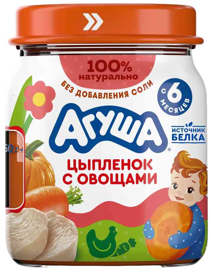 Пюре  Агуша