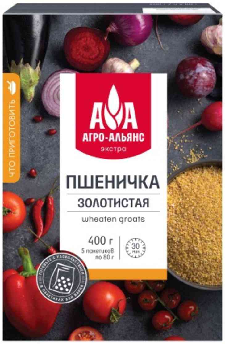 

Крупа Агро-Альянс пшеничка золотистая