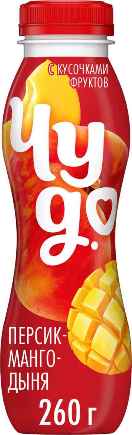 

Йогурт питьевой Чудо персик-манго-дыня 1,9%