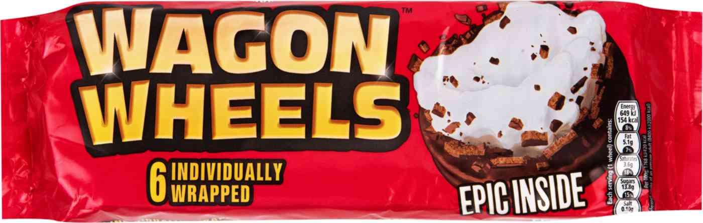 Печенье бисквитное Wagon wheels