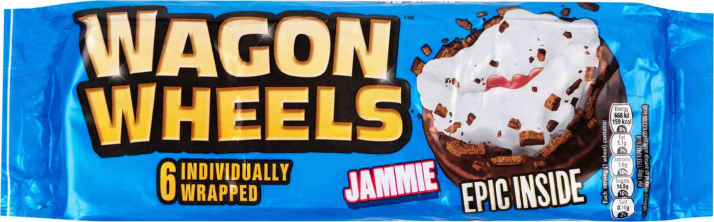 Печенье бисквитное Wagon wheels