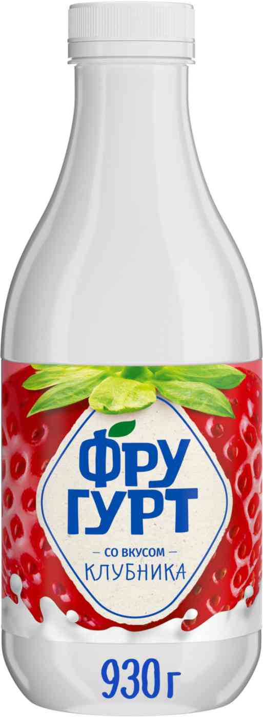 

Напиток кисломолочный йогуртный Фругурт клубника 1%