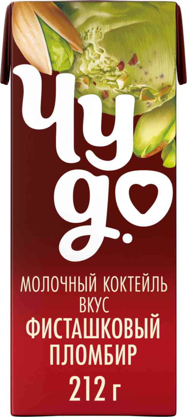 

Коктейль молочный Чудо фисташковый пломбир 2%