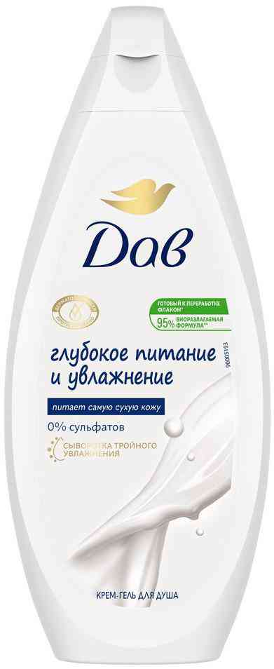 

Крем-гель для душа Дав