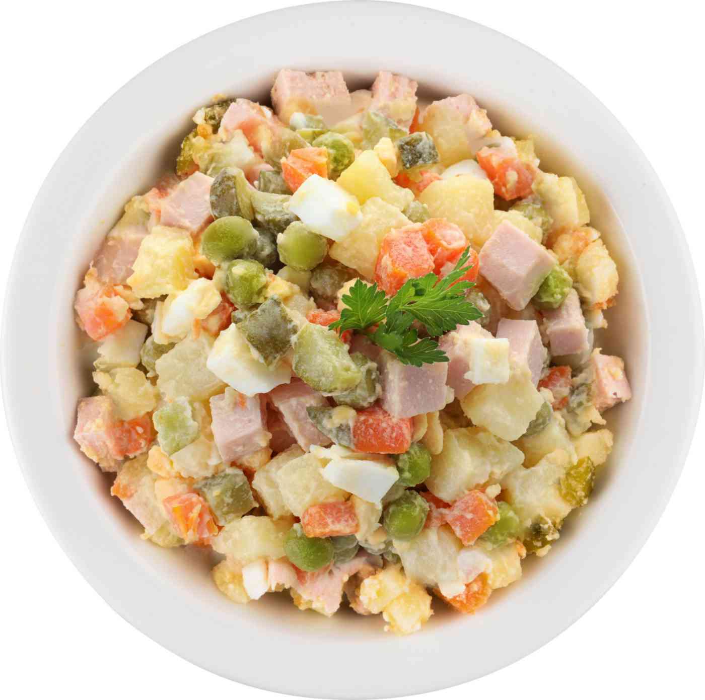 

Салат Оливье без заправки, вес