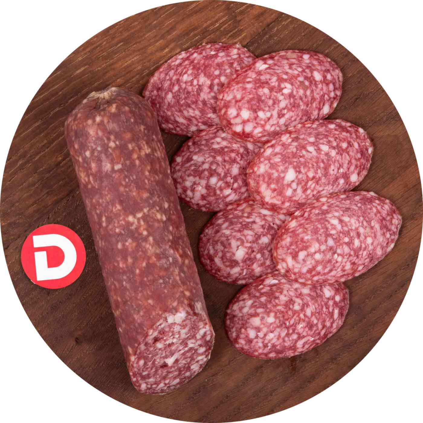 Колбаса сырокопчёная Зернистая Дымов полусухая, кусок
