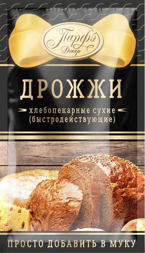 

Дрожжи хлебопекарные Парфэ Декор