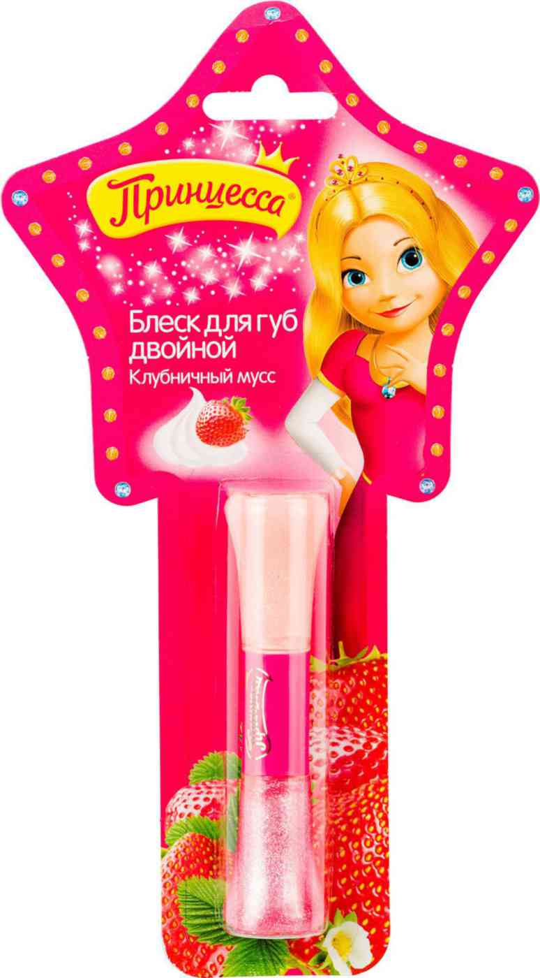Блеск для губ Клубничный мусс Принцесса 143₽