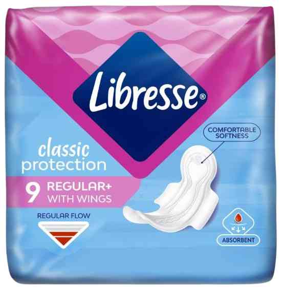Прокладки Libresse Classic Protection Regular 180₽