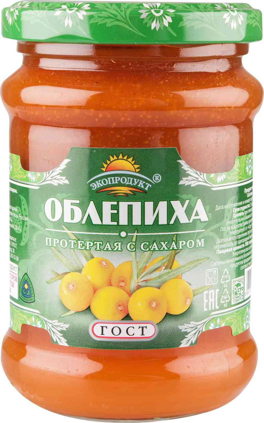 

Облепиха протёртая Экопродукт