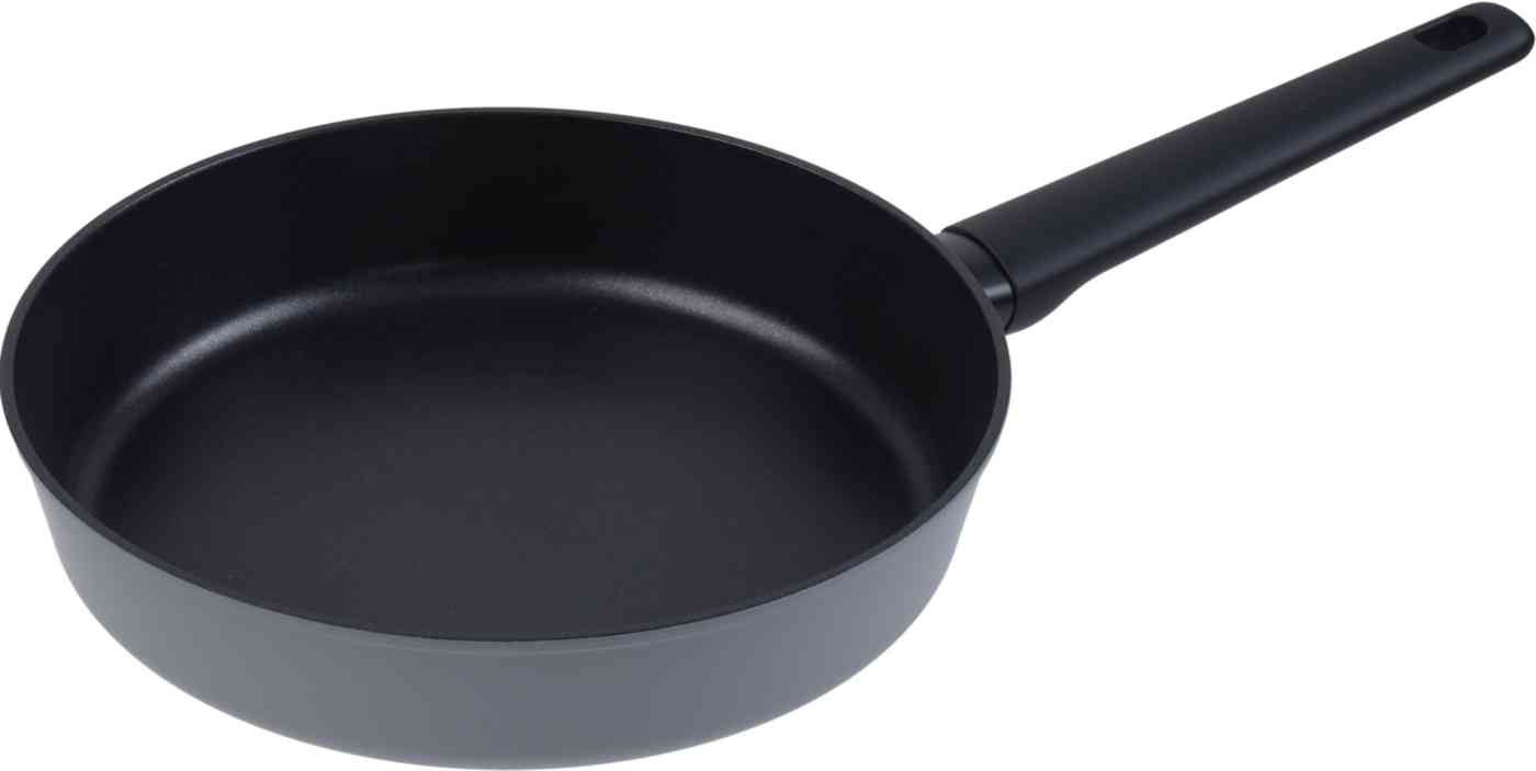 

Сковорода антипригарная Maxus без крышки цвет: темно-серый