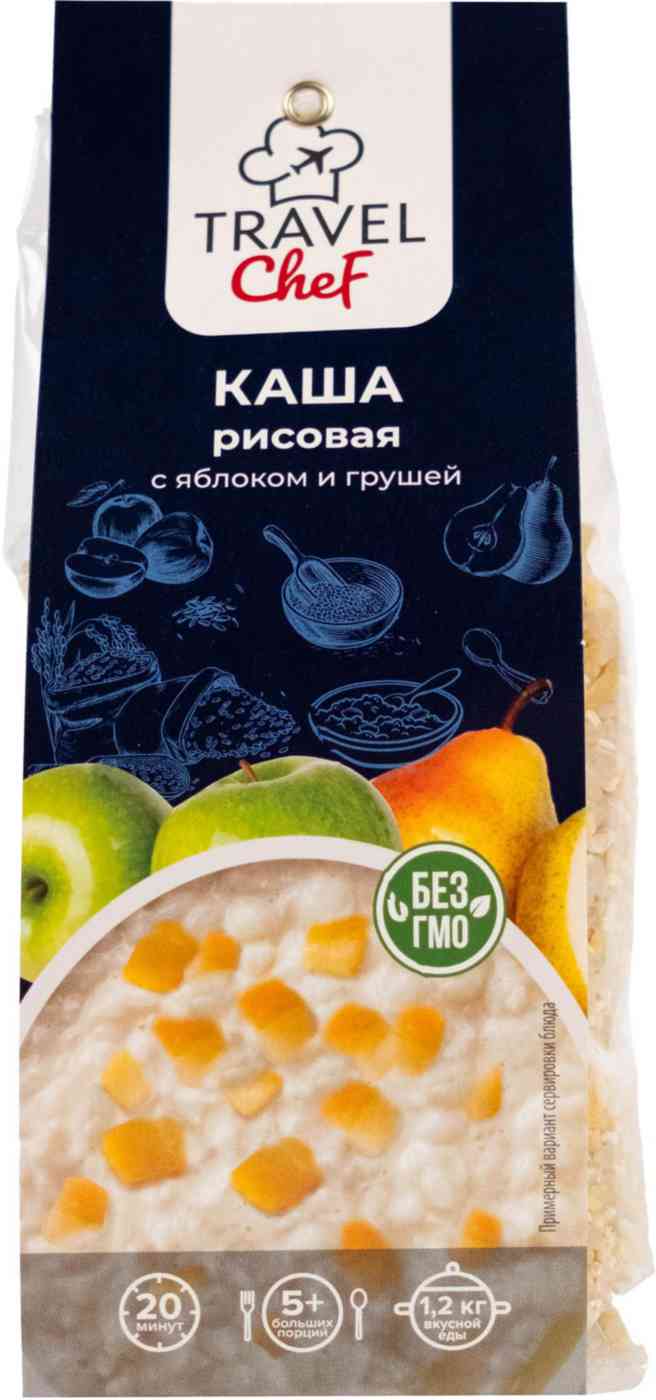 Каша рисовая Travel Chef яблоко-груша 264₽