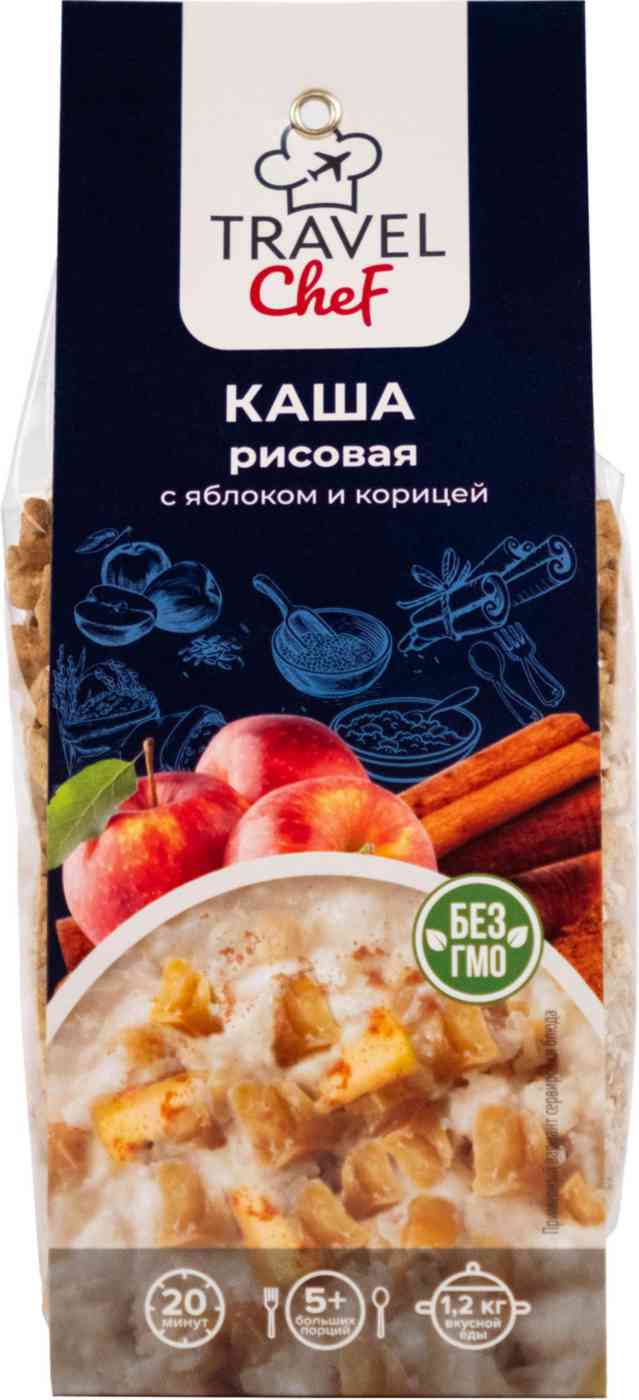 Каша рисовая Travel Chef яблоко-корица 218₽