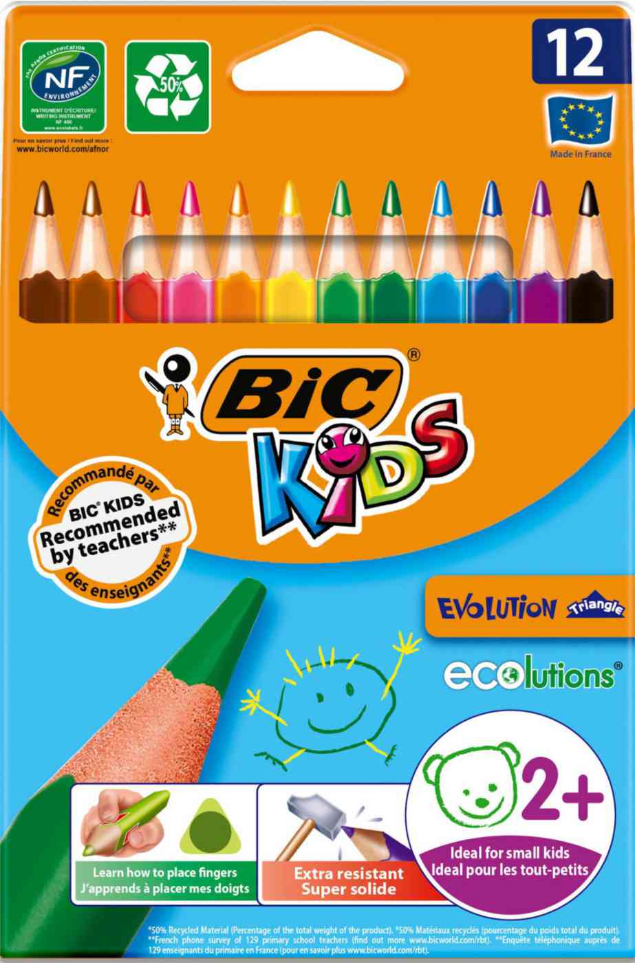 Карандаши цветные Bic