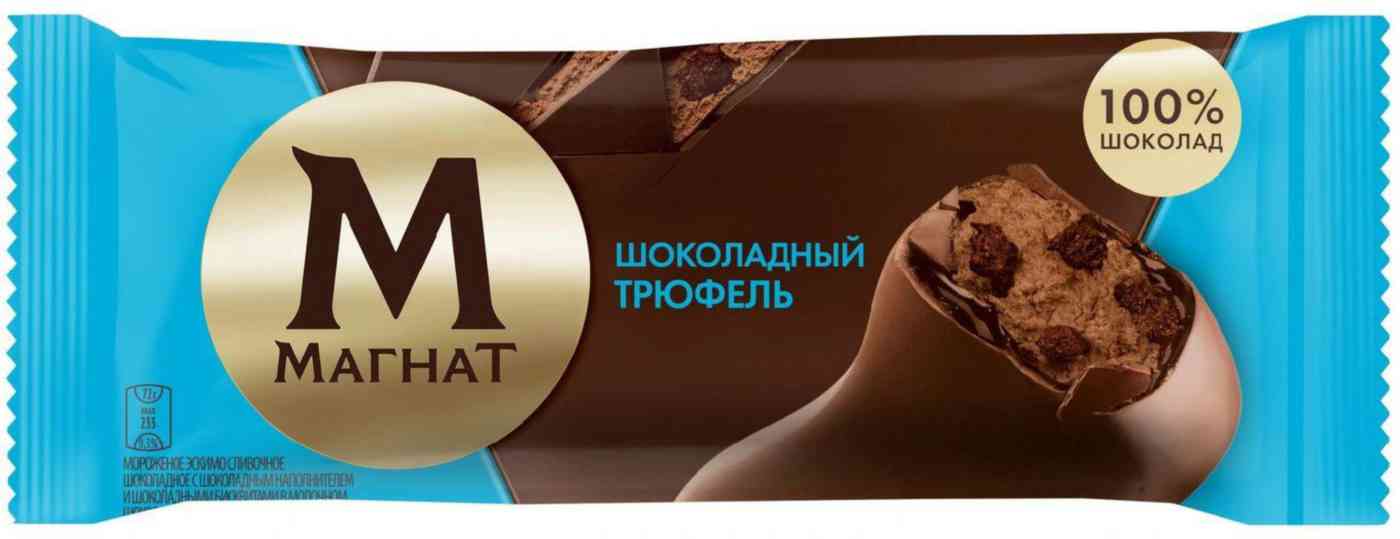 

Мороженое сливочное эскимо Магнат