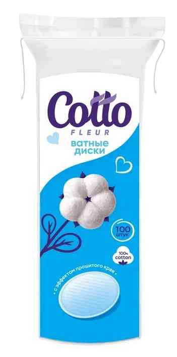

Ватные диски Cotto fleur