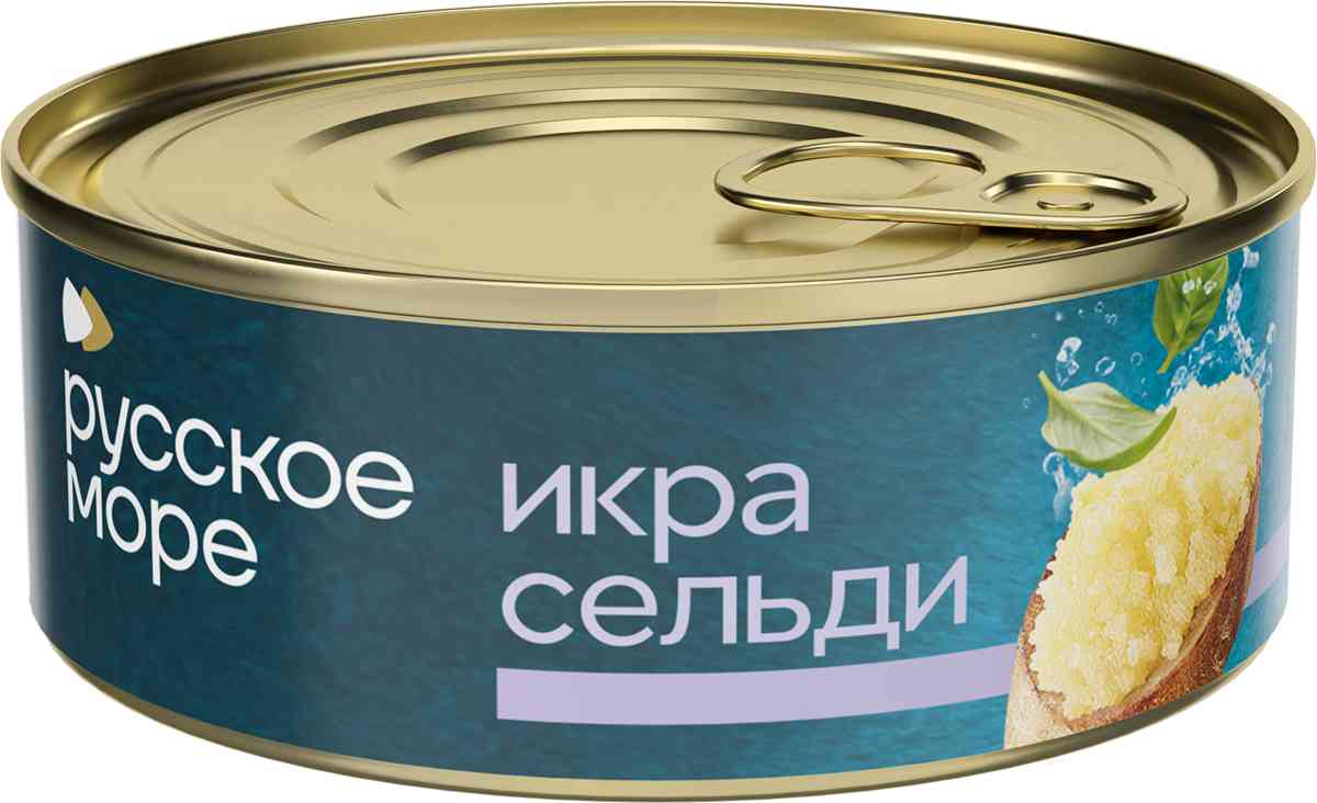 Икра сельди Русское море Люкс Оригинальная деликатесная 164₽