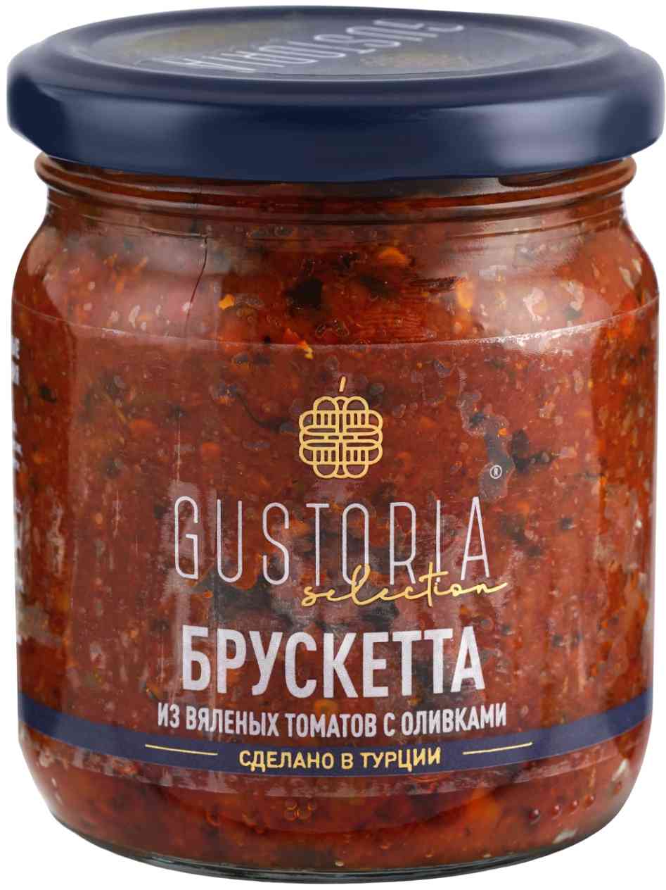 

Брускетта из вяленых томатов Gustoria