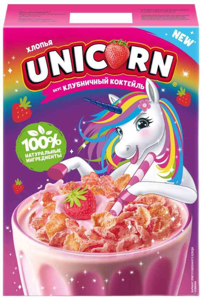 

Хлопья кукурузные Unicorn