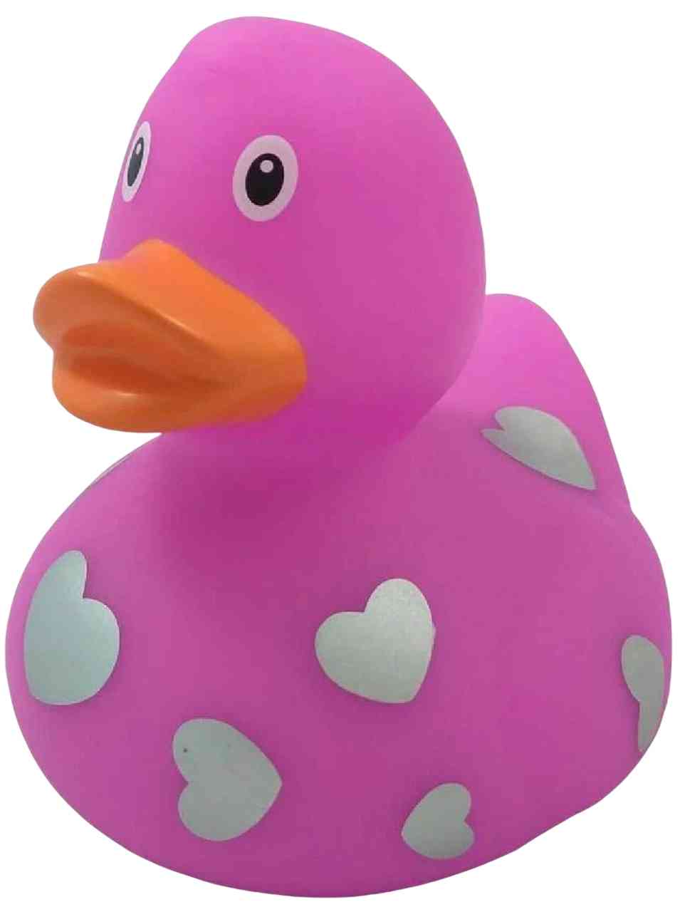 

Игрушка для ванны Funny Ducks Уточка розовая с сердечками