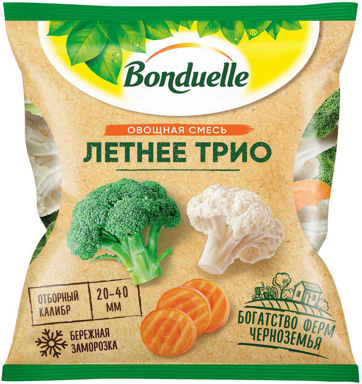 

Смесь овощная Bonduelle Летнее трио