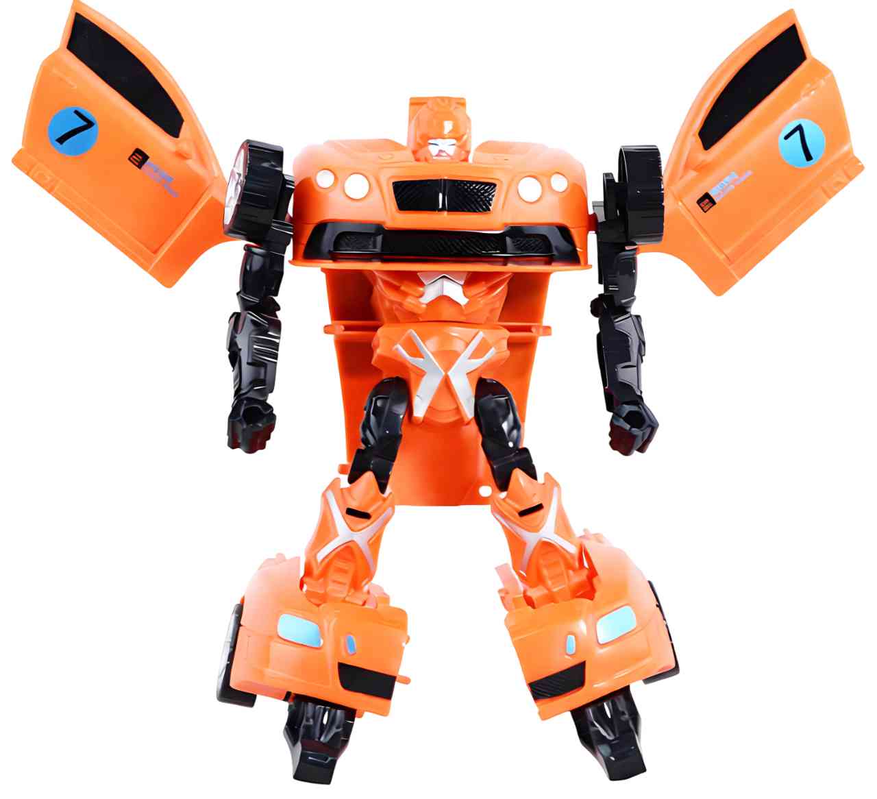 

Робот-трансформер оранжевый