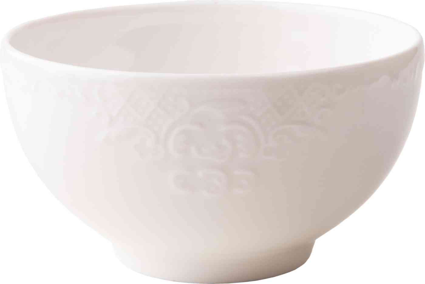 

Салатник фарфоровый Жасмин, цвет белый