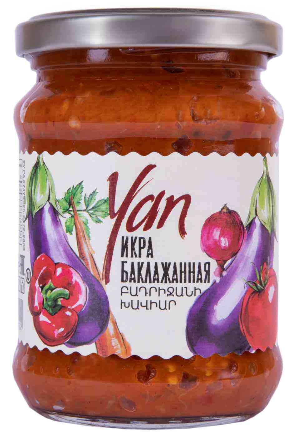 

Икра баклажанная Yan