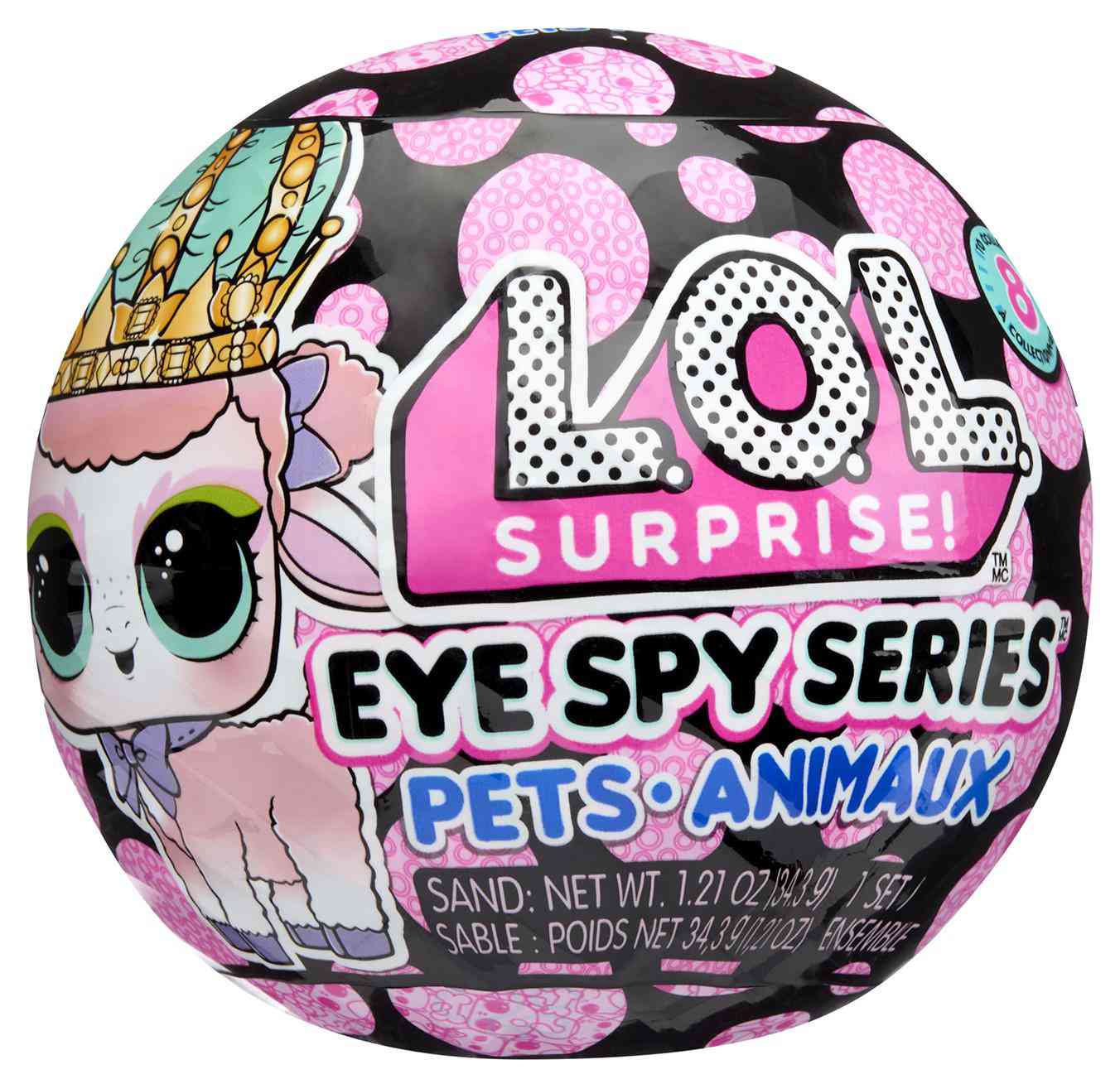 

Кукла в шаре L.O.L. Шпионы. Питомец в ассортименте