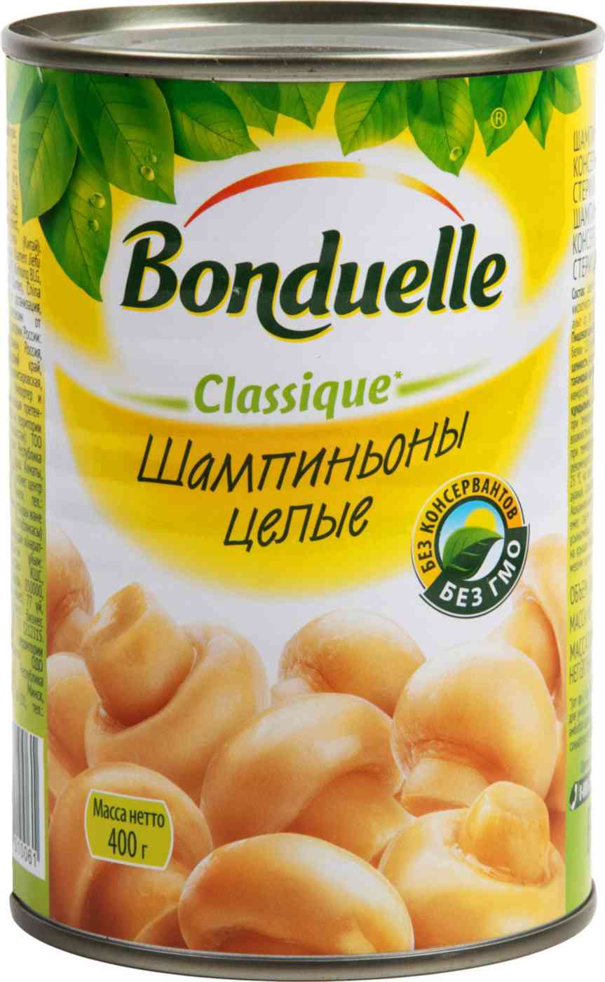 

Шампиньоны целые Bonduelle