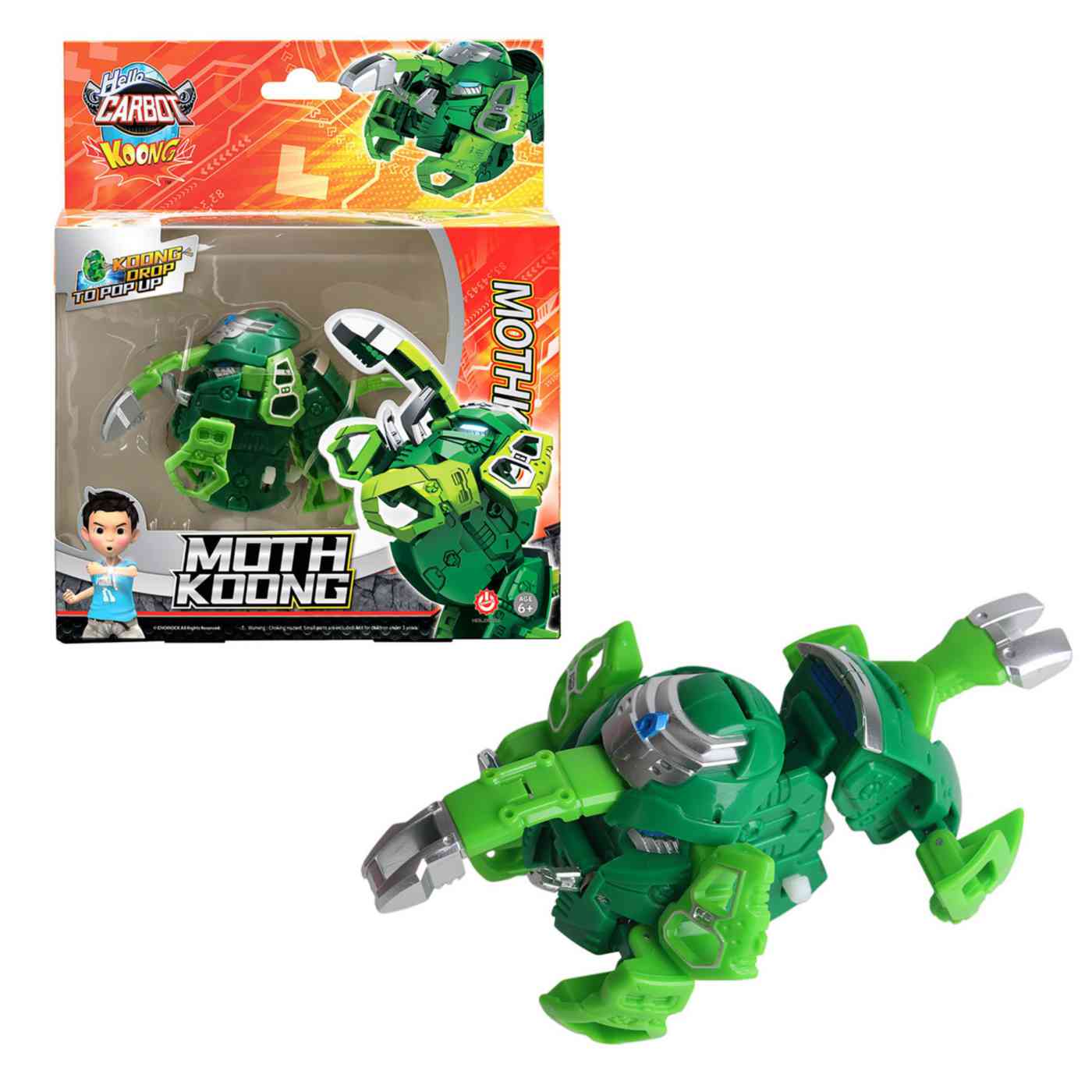 Робот-трансформер Hello Carbot Mothkoong 1770₽