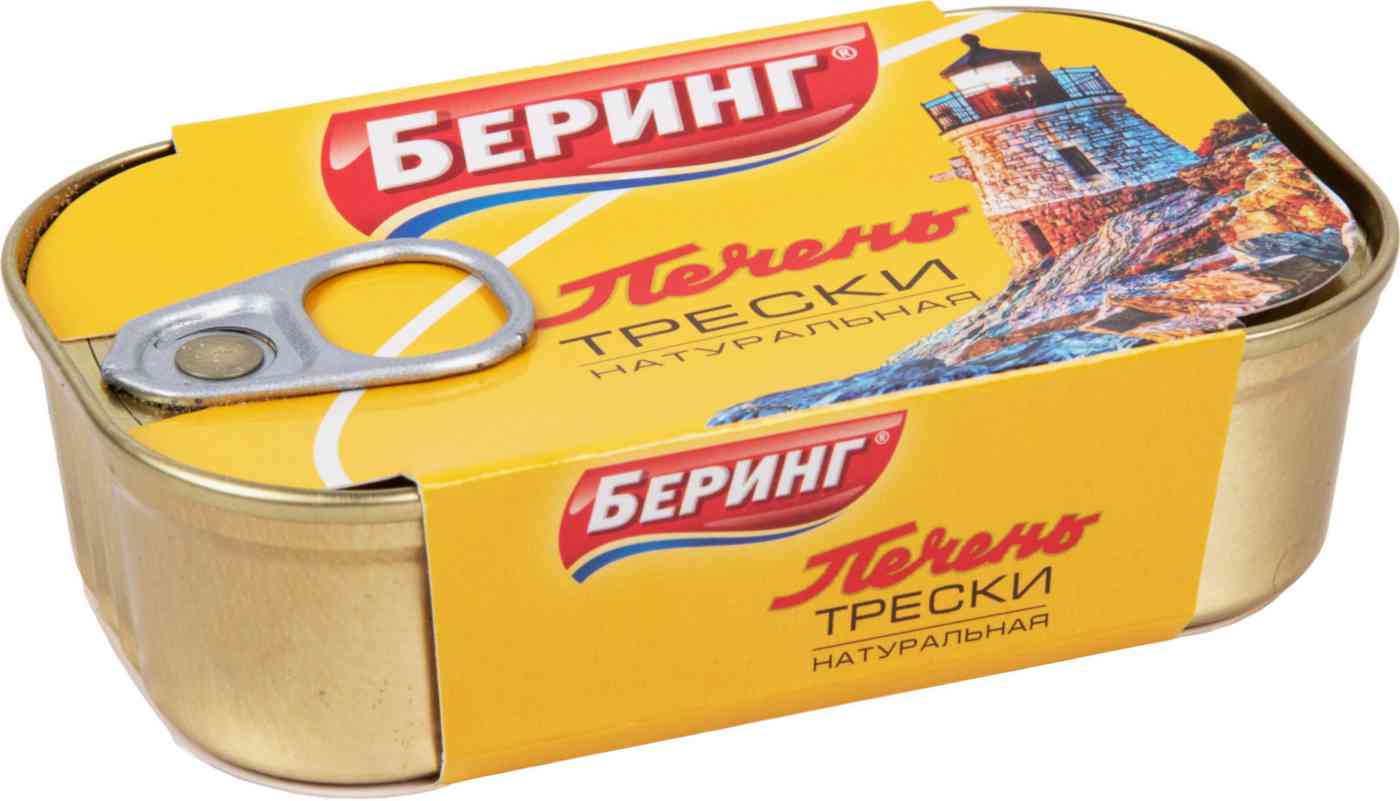 Печень трески Беринг