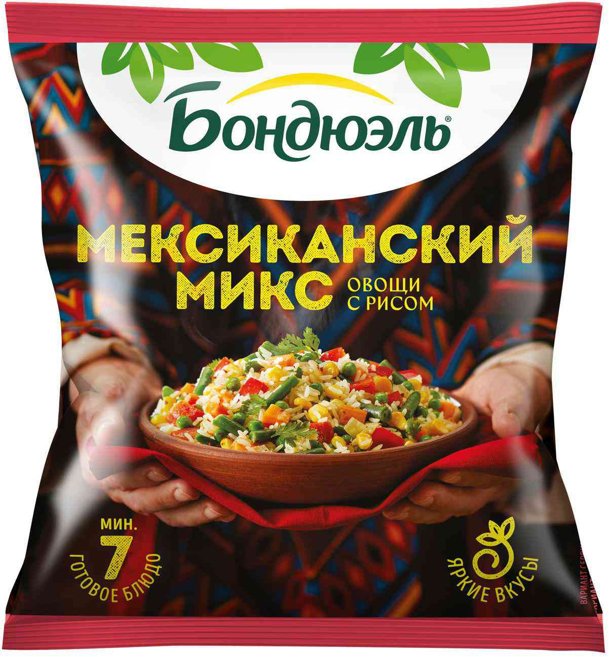 

Овощи с рисом Bonduelle Мексиканский микс