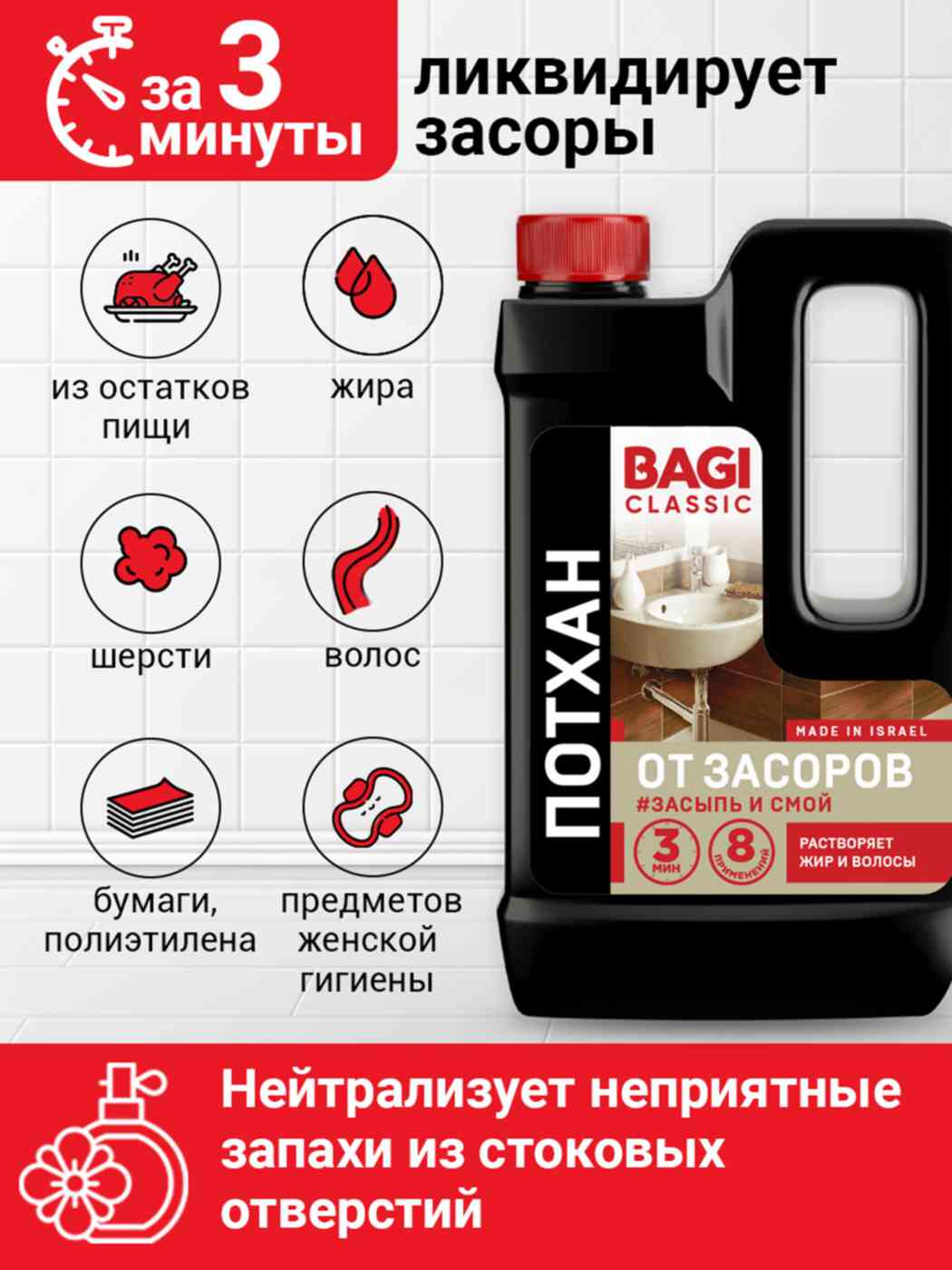 Потхан От Засоров Купить В Краснодаре Цена