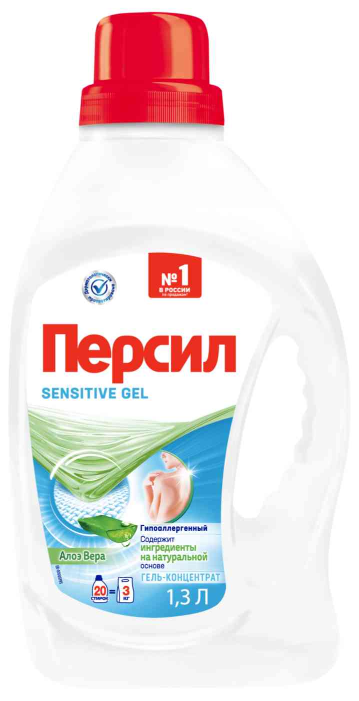 

Гель для стирки для чувствительной кожи Персил