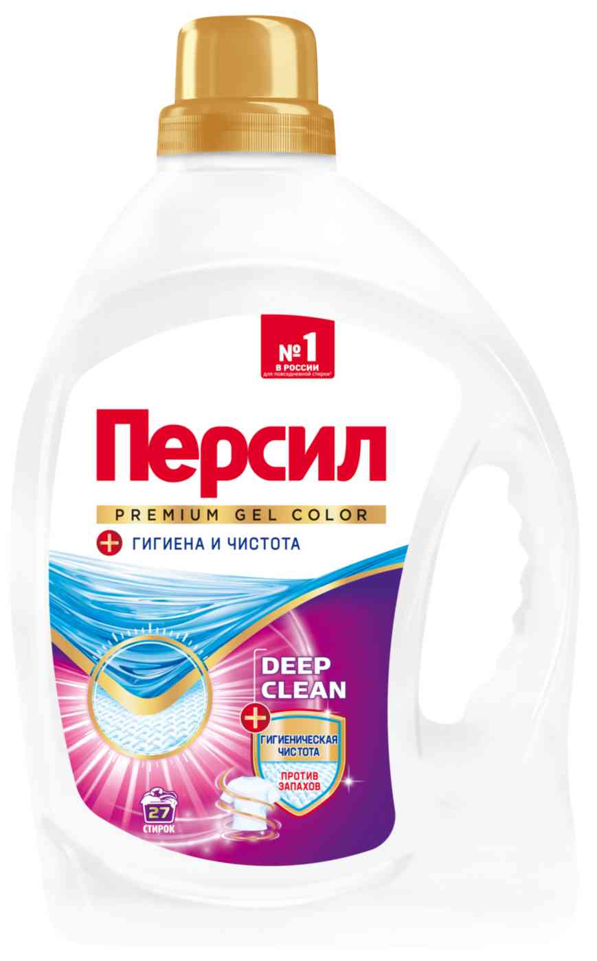 

Гель для стирки цветного белья Персил Premium Gel Color Гигиена и чистота