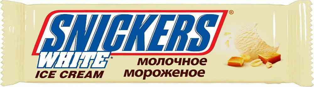 Мороженое молочное Snickers