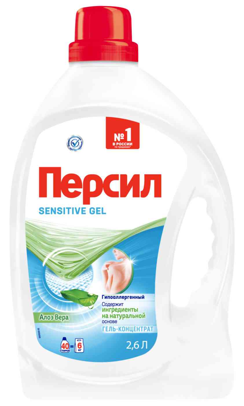 

Гель для стирки для чувствительной кожи Персил