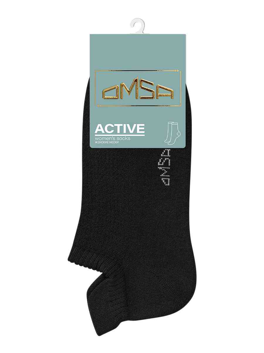 Носки женские короткие Omsa Active 155 цвет черный 168₽