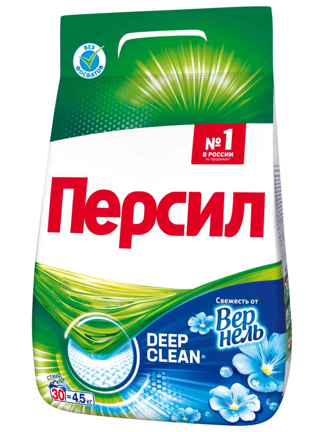 

Стиральный порошок для белого белья Персил Deep Clean plus Свежесть от Вернель