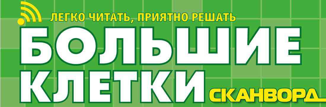 

Журнал Большие клетки. Сканворд